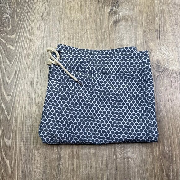 Faherty Mens Gray & White Slim Fit  Fishscale Batik Print Boardshort Size 36 - Picture 11 of 11